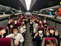 バスの中では･･･